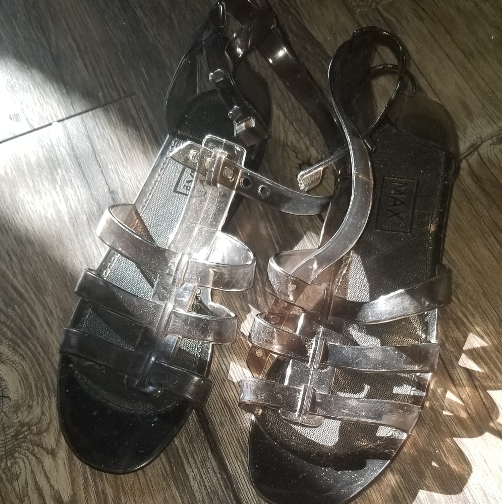 Black Jelly sandals